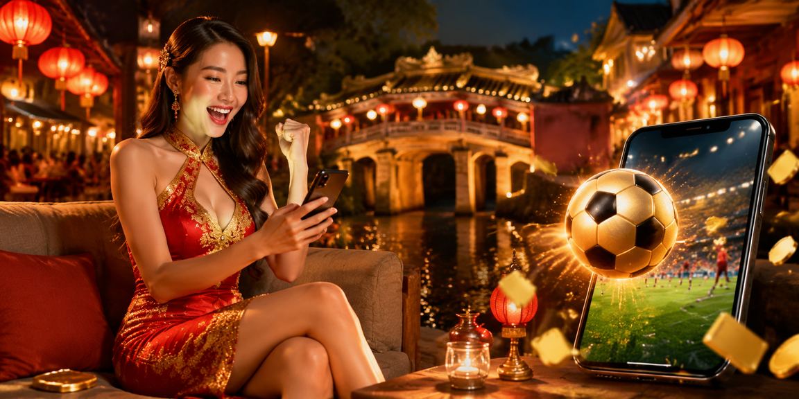 Người dùng Hội An nạp tiền cá cược qua điện thoại tại chợ đêm