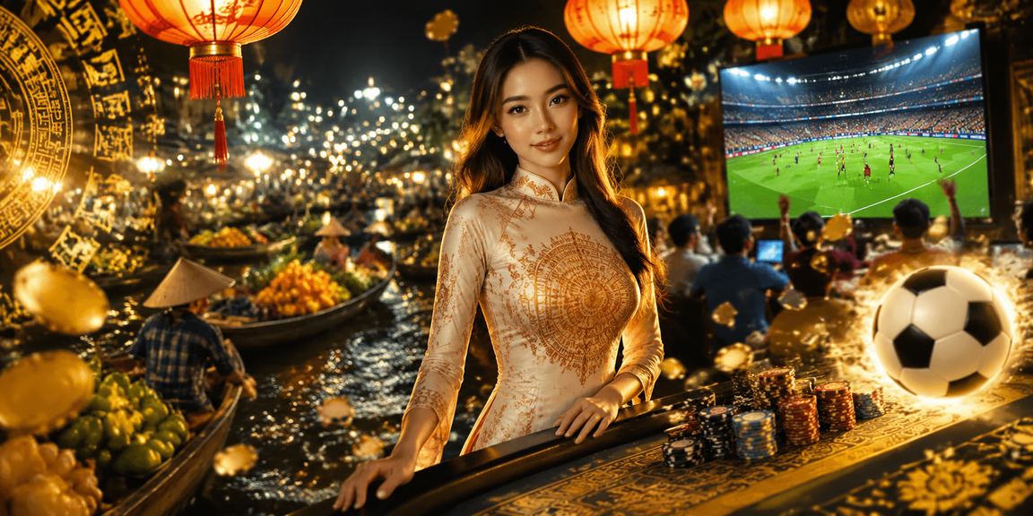 Người dùng vùng đồng bằng sông Cửu Long xem khuyến mãi cá cược bóng đá tại chợ đêm