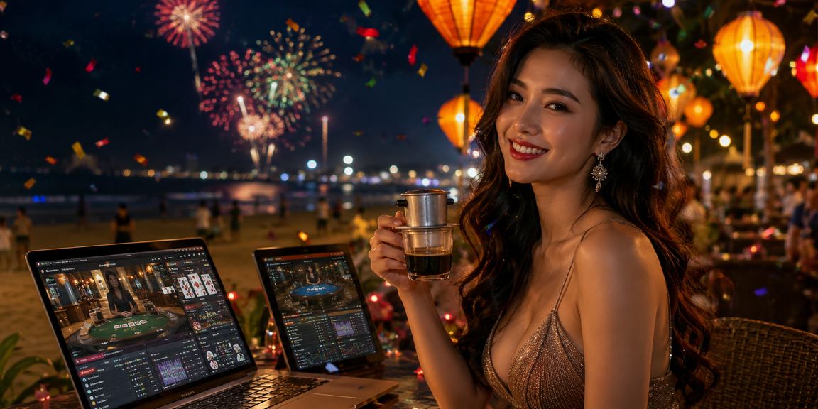 Thành viên VIP tại Vũng Tàu xem thưởng bonus qua giao diện everton bên cà phê